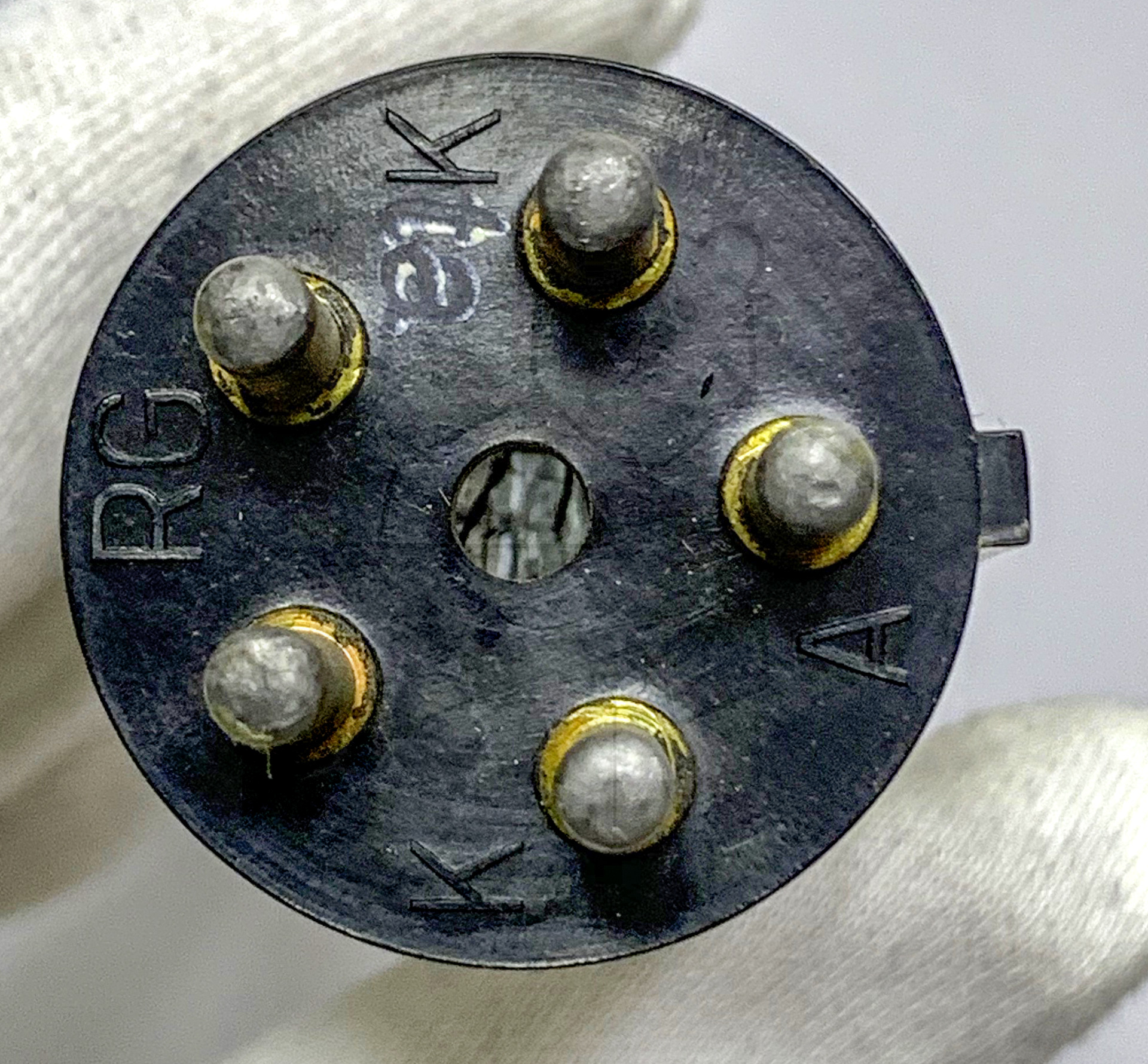 Röhren mit: Poströhre, 5pol.